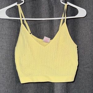 Yellow tank top